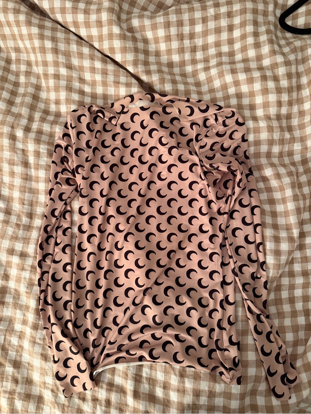 Moon Print Long Sleeve Top